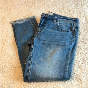 Free People Blue Ankle & Cropped Jeans